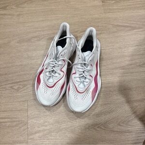 adidas Women's White and Pink Shoes